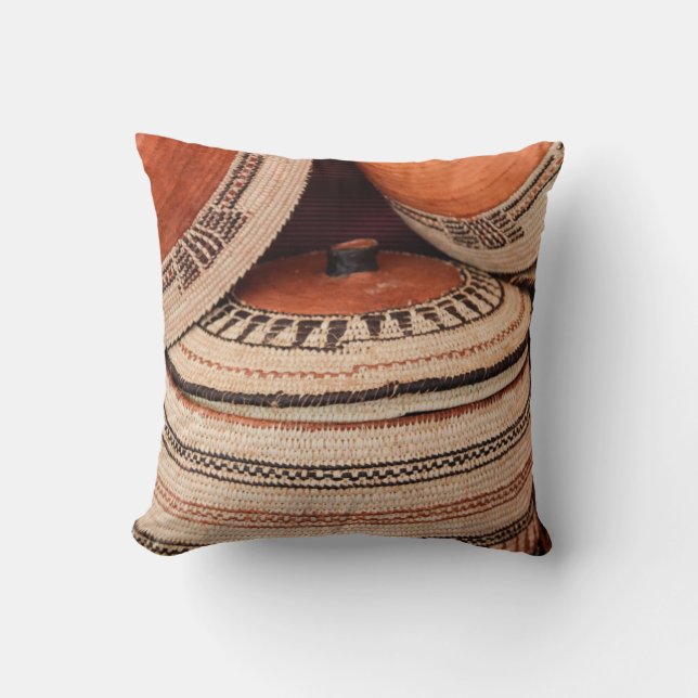 Camel Basket from Sultanate of Oman Cushion (Front)