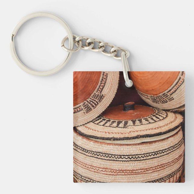 Camel Basket from Sultanate of Oman Key Ring (Front)