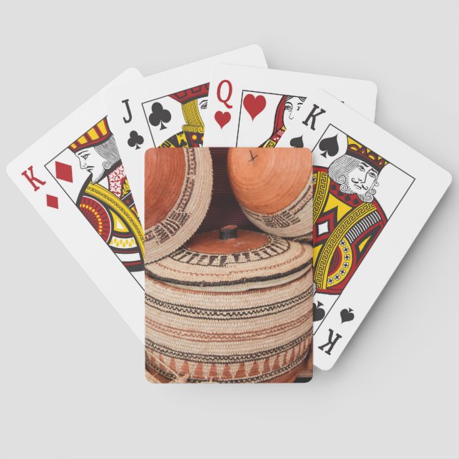 Camel Basket from Sultanate of Oman Playing Cards (Back)
