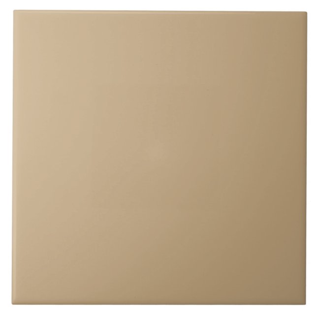 Camel Beige Ceramic Tile (Front)