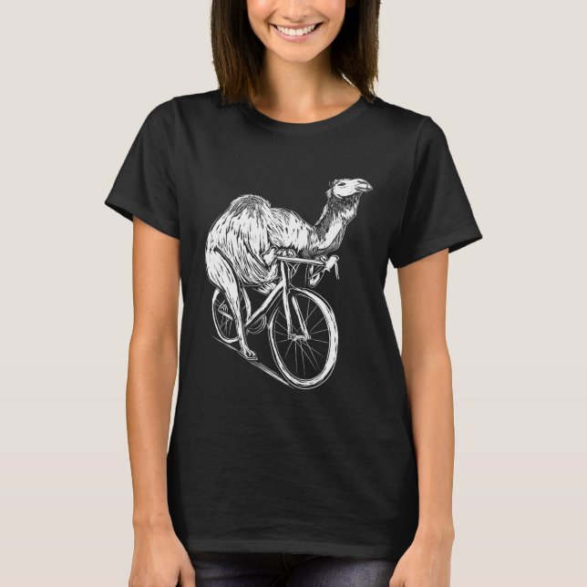 Camel Bicycle Dromedarycamel T-Shirt (Front)