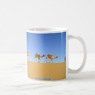 Camel caravan, Thar Desert, India Coffee Mug
