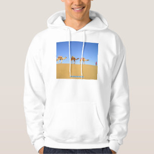Camel caravan, Thar Desert, India Hoodie