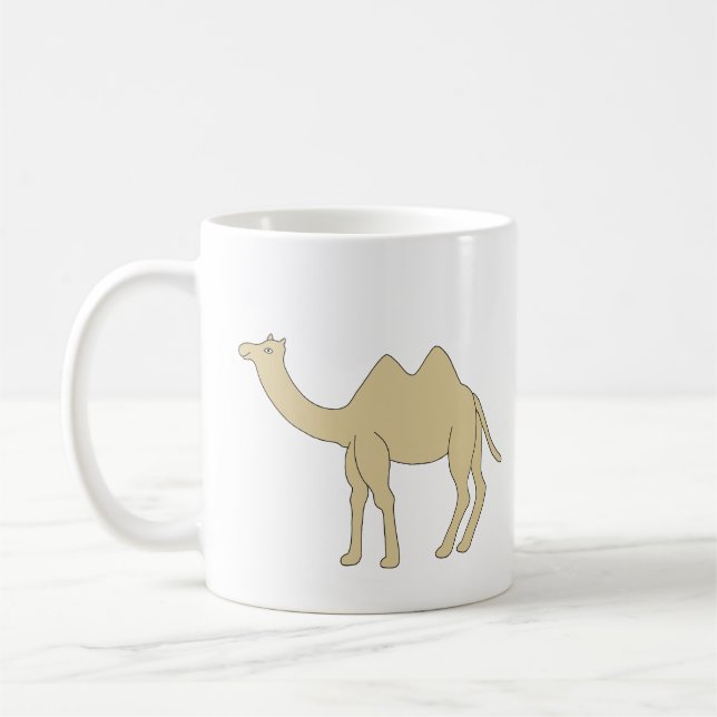 camel coffee mug (Left)