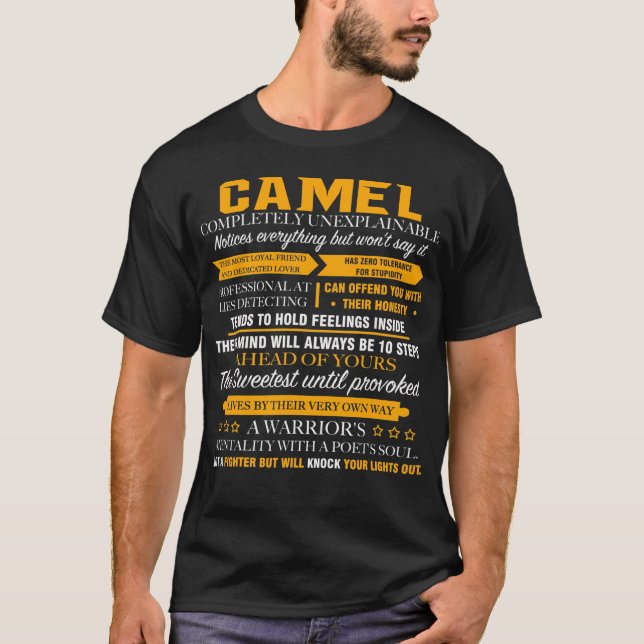 CAMEL completely unexplainable T-Shirt (Front)