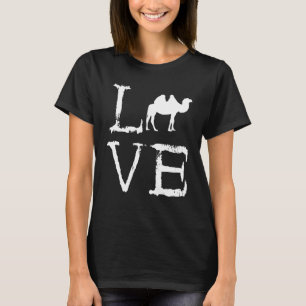 Camel Creepy Love Camel Arabian Desert Animal Wor T-Shirt