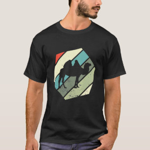 Camel Desert Animal Hexa Retro Vintage Arabian Cam T-Shirt