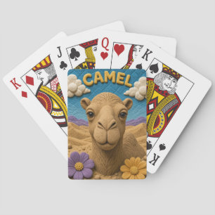 Camel Desert Dunes Modern KlayKoo Playing Cards
