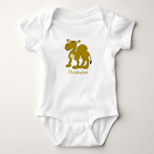 Camel Design Baby Bodysuit