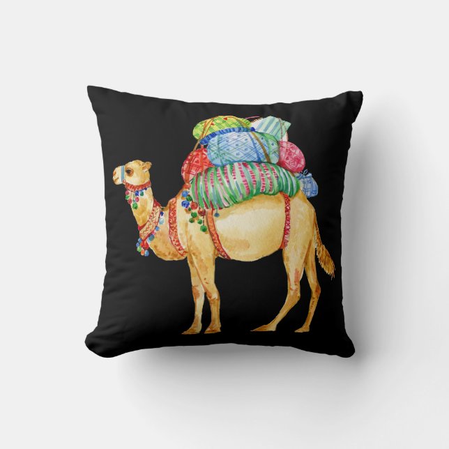 Camel Dromedary Cushion (Front)