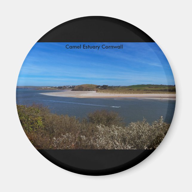 Camel Estuary Cornwall Fridge Magnet (Front)