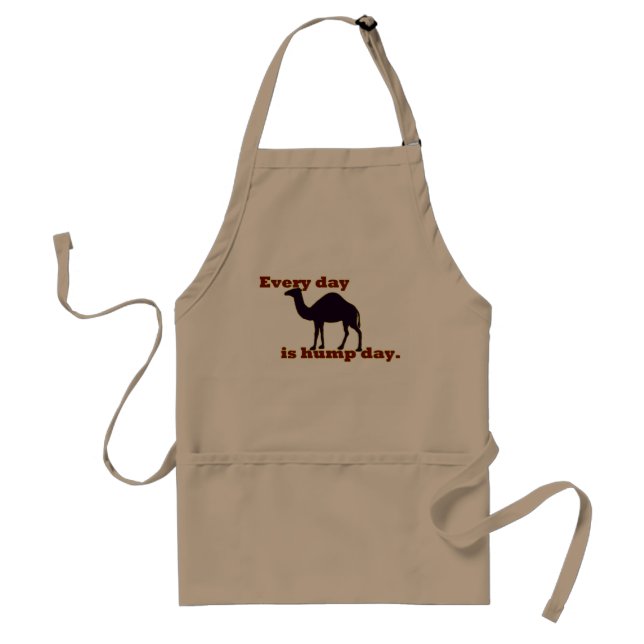 Camel - Every Day is Hump Day Standard Apron (Front)