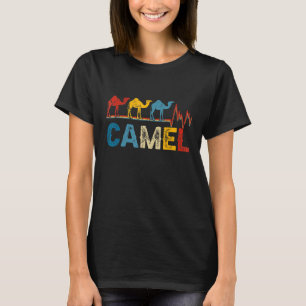 Camel Heart Xmas Valentines Day T-Shirt