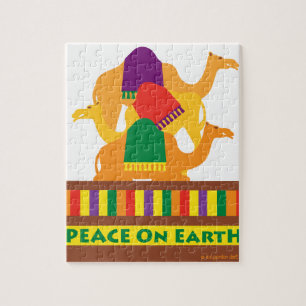 Camel Holiday 8x10 Jigsaw Puzzle