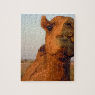 Camel in desert 2 jigsaw puzzle