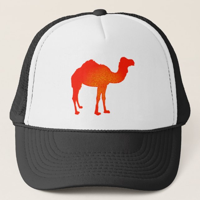Camel in Red Trucker Hat (Front)