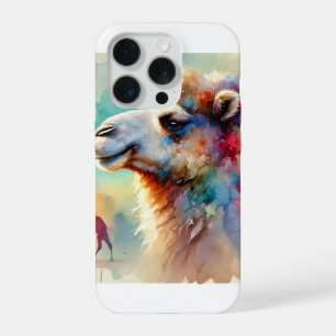 Camel in Watercolor 140624AREF111 - Watercolor iPhone 15 Pro Case