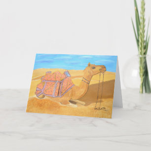 Camel Invitation card