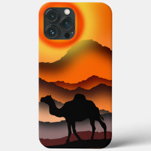 Camel iPhone Case Sunset Desert