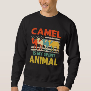 Camel Is My Spirit Animal Usa Patriotic American F Sweatshirt
