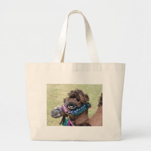 Camel Large Tote Bag
