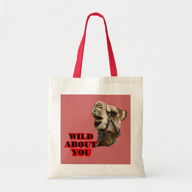Camel Lover Tote Bag (Front)