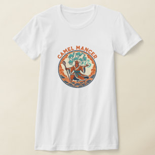 Camel Mancer Wizard Desert Fantasy Mystic Art T-Shirt