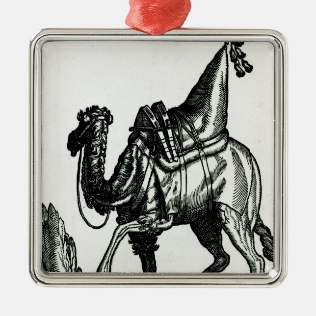 Camel Metal Ornament (Front)