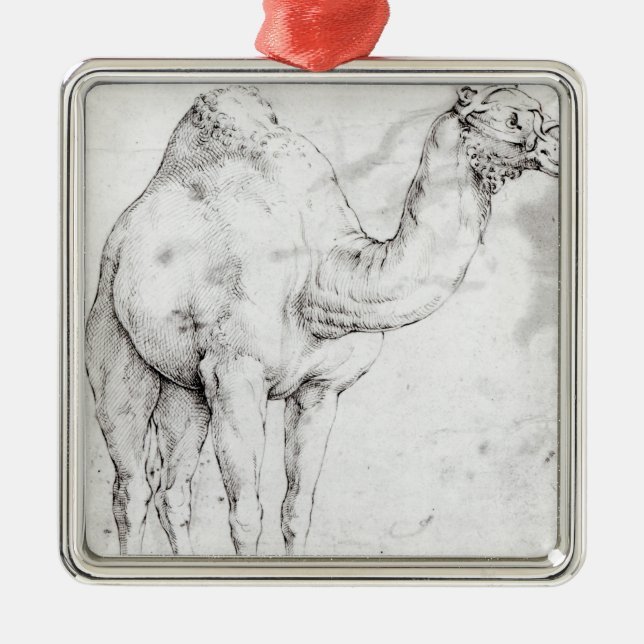 Camel Metal Tree Decoration (Front)