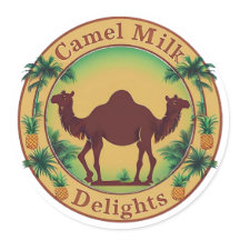 Camel Milk Delights-Tropical Camel Palm Pineapple