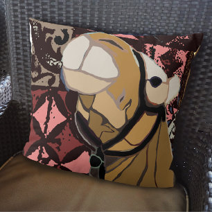 Camel Pattern  Cushion
