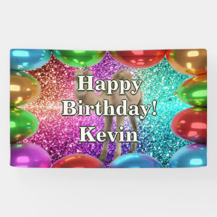 Camel Personalised character birthday banner
