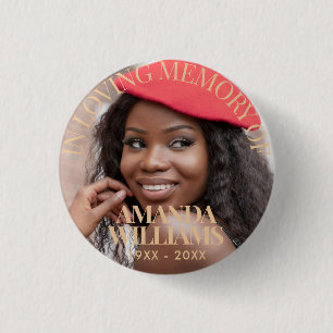 Camel Personalised Photo Memorial 3 Cm Round Badge
