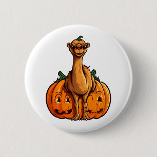 Camel Pumpkin Lazy Halloween Party Costume Kids 6 Cm Round Badge