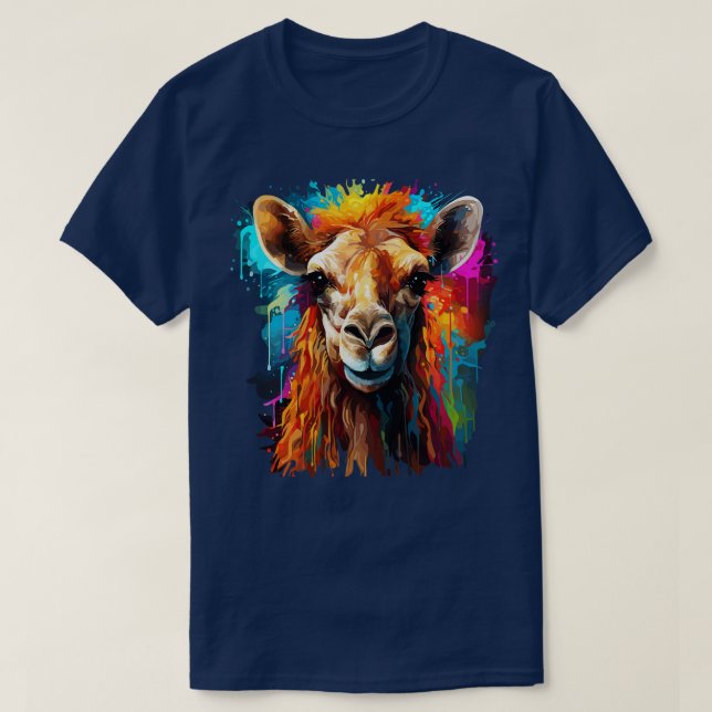 Camel Rainbow T-Shirt (Design Front)
