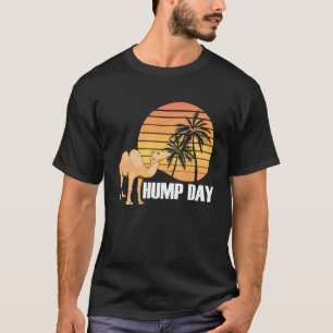 Camel Retro Sunset Hump Day Wednesday Work Camel T-Shirt