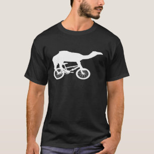 Camel Riding A Bike Animals On Bikes T-Shirt