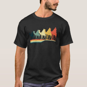Camel Riding   Vintage Retro T-Shirt
