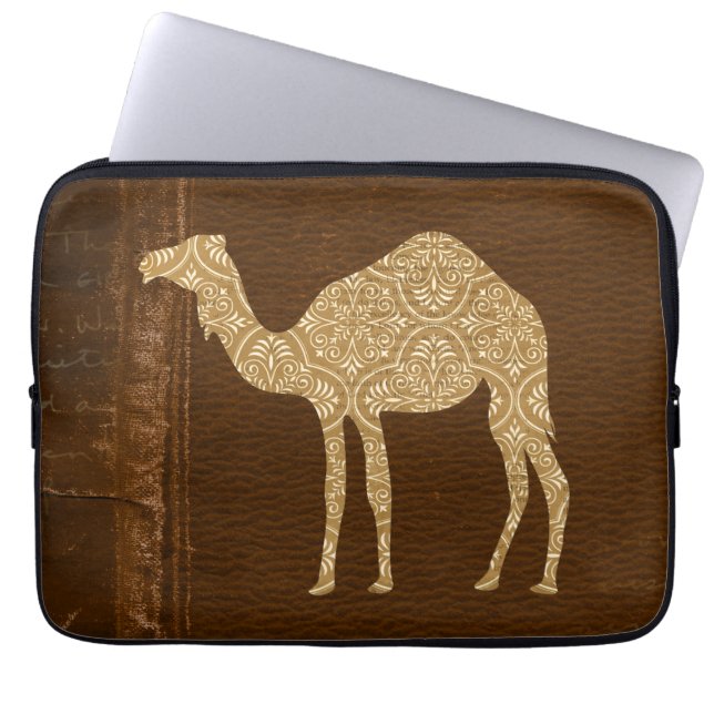 Camel Silhouette  Computer Sleeve (Front)