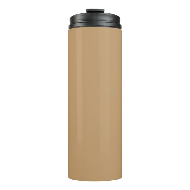 Camel (solid colour)  thermal tumbler (Front)