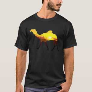 Camel Strolling Into The Desert Sun T-Shirt
