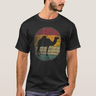 Camel   Sun Retro Asia Africa Travel Safari Desert T-Shirt