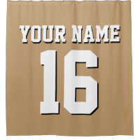 Camel Tan White Sports Jersey Team Jersey