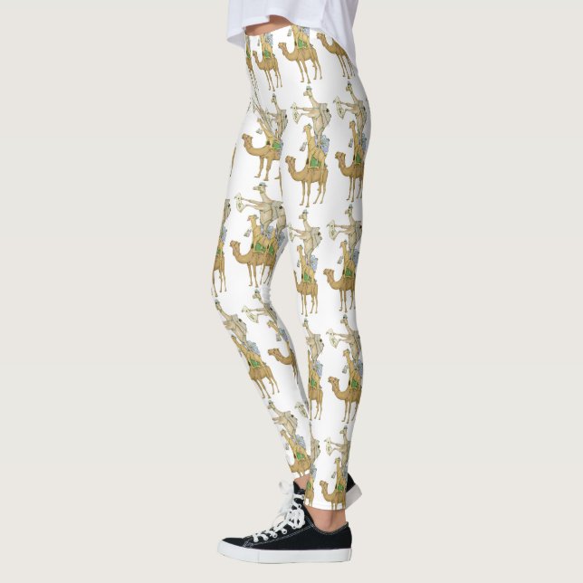 Camel trek funny pryamid leggings (Left)