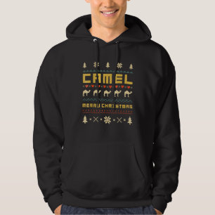 Camel Ugly Christmas Sweater Vintage Retro Style