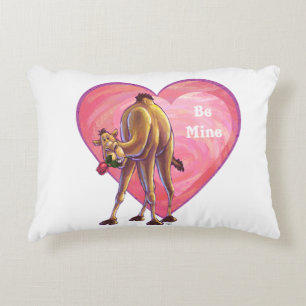 Camel Valentine's Day Decorative Cushion