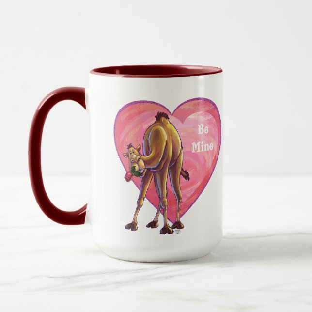 Camel Valentine's Day Mug (Left)