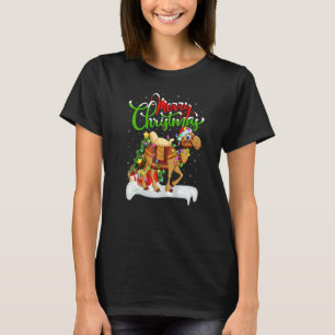 Camel  Xmas Decorations Santa Camel Christmas T-Shirt