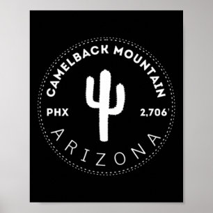 Camelback Mountain - Phoenix Arizona Climbing And Poster