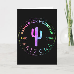 Camelback Mountain - Phoenix Arizona Climbing Hiki Card